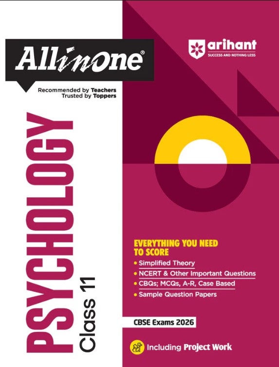 CBSE All in One Psychology Class 11 Exam 2025-26